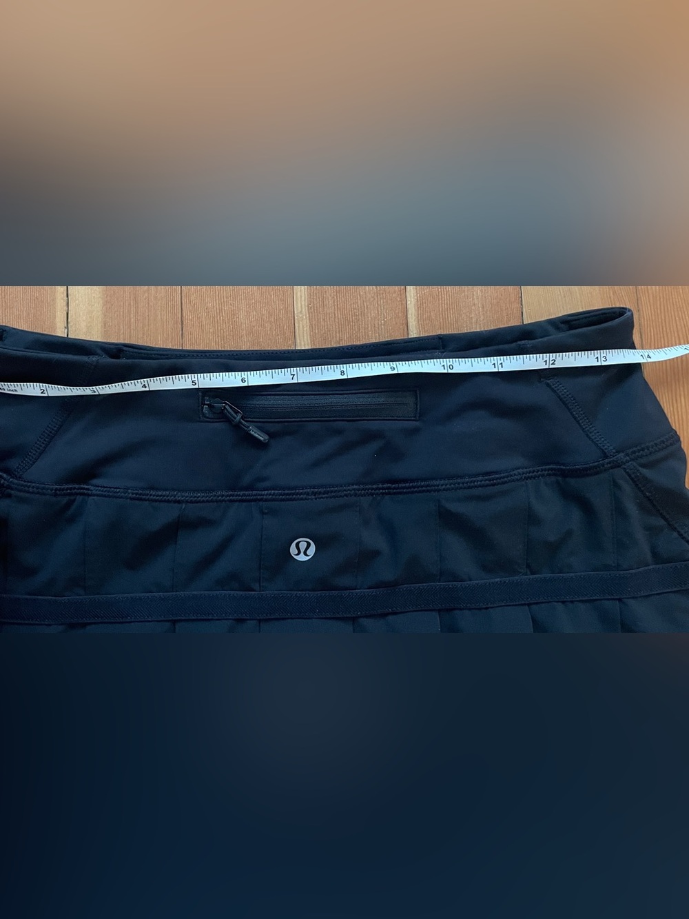 lululemon athletica Black Tiered Pleated Skort - Picture 10 of 10